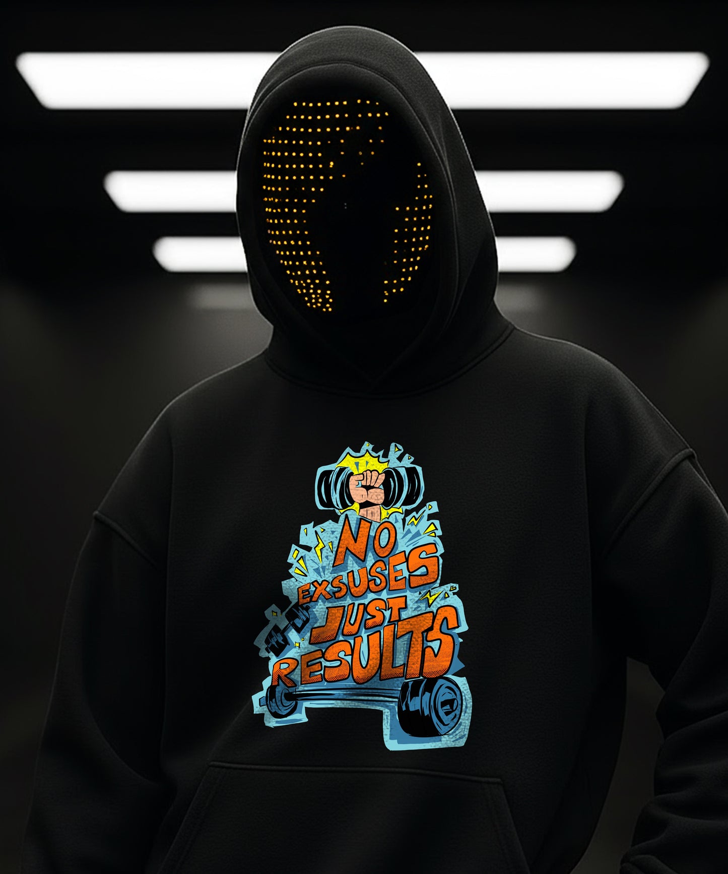 No Excuses Just Results Hoodie TeeHive