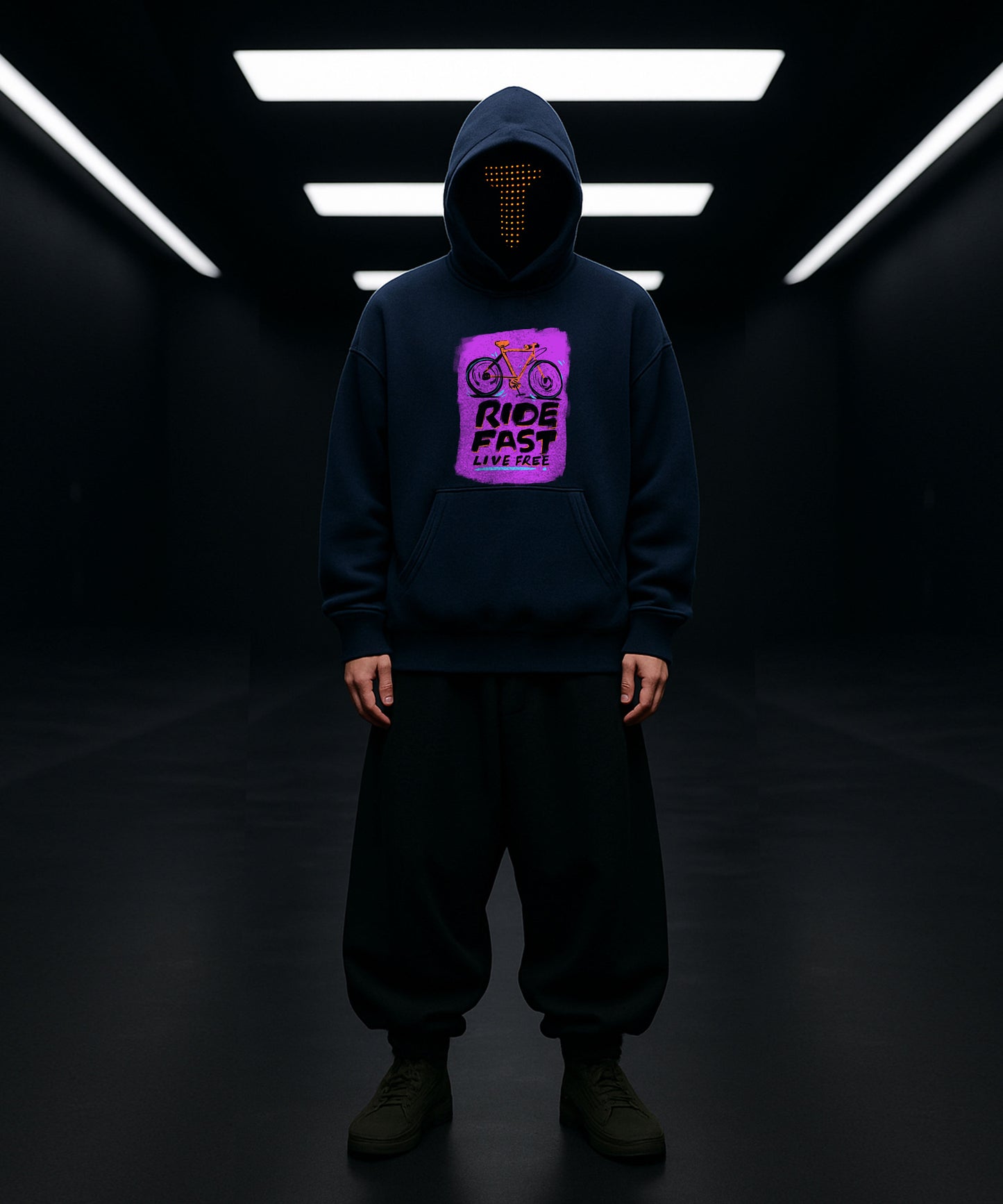 Ride fast live free hoodie TeeHive