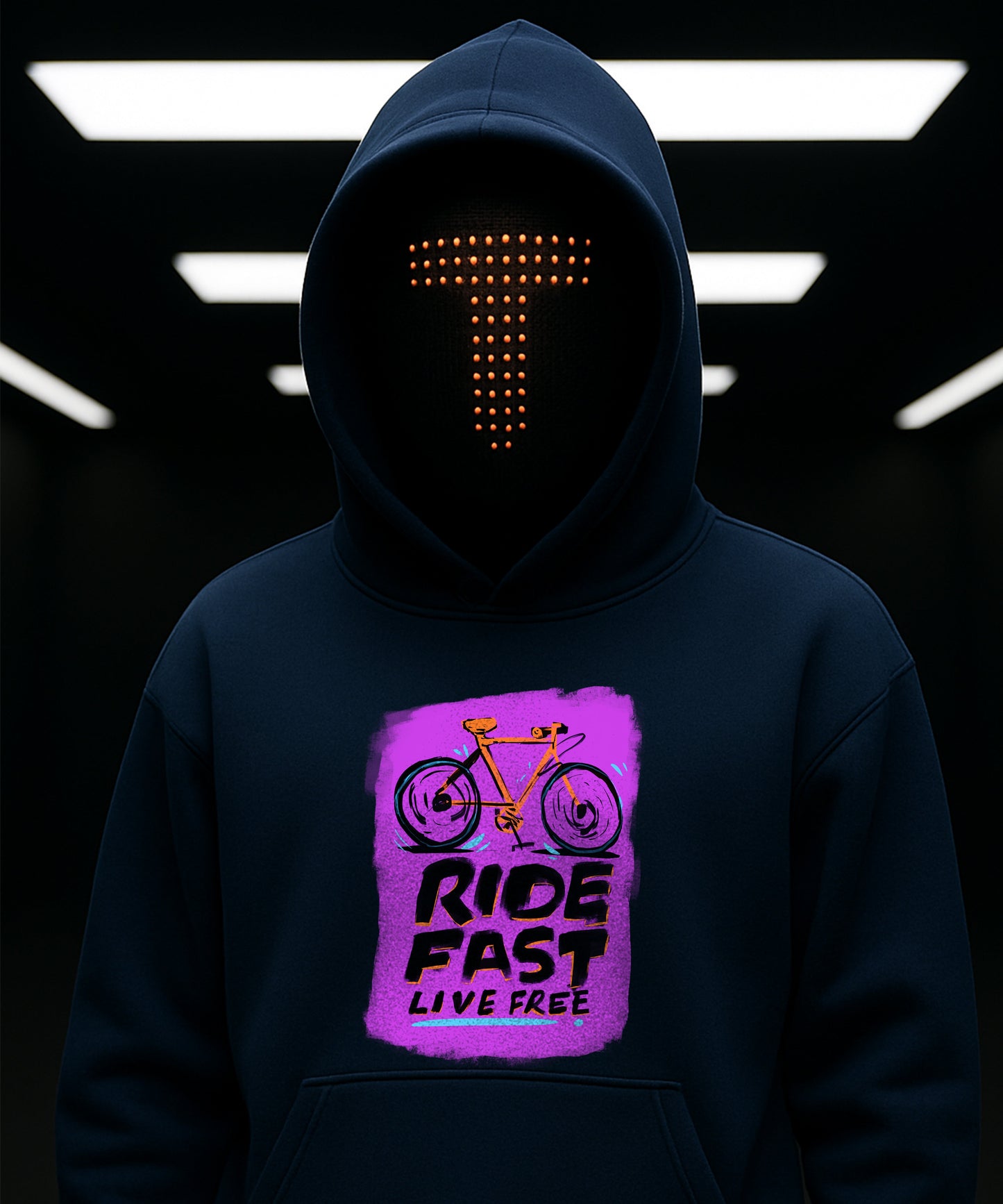 Ride fast live free hoodie TeeHive