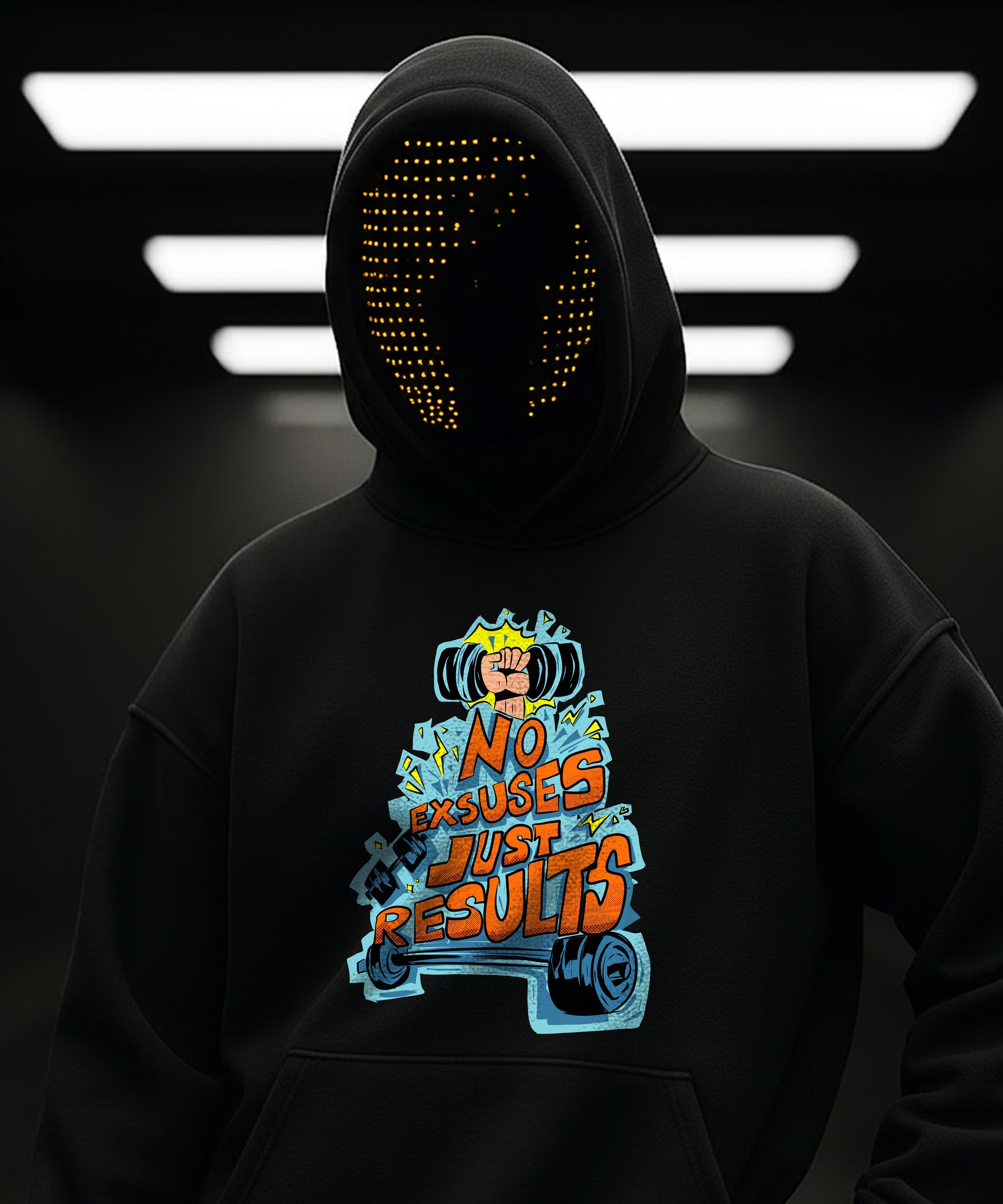 No Excuses Just Results Hoodie TeeHive