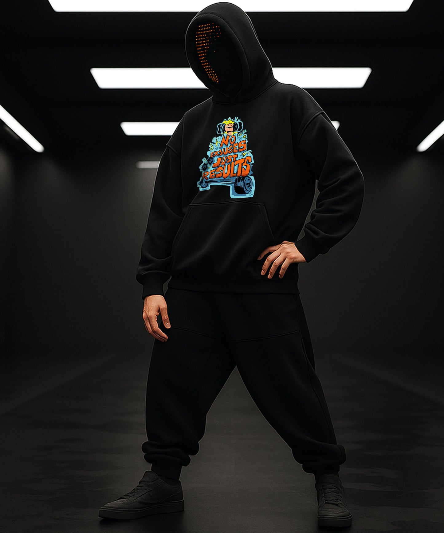 No Excuses Just Results Hoodie TeeHive