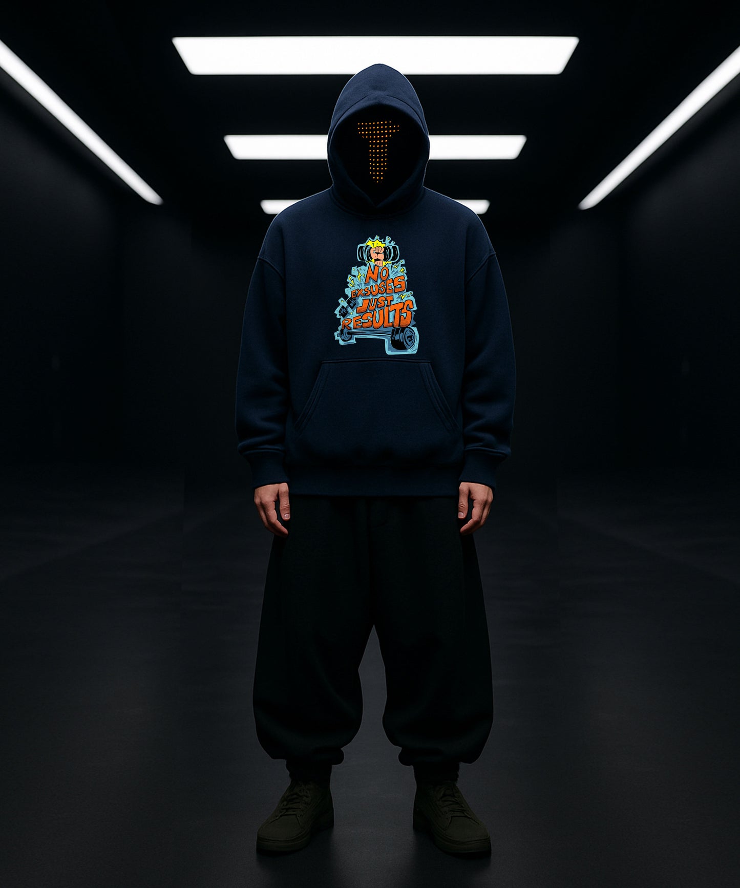 No Excuses Just Results Hoodie TeeHive