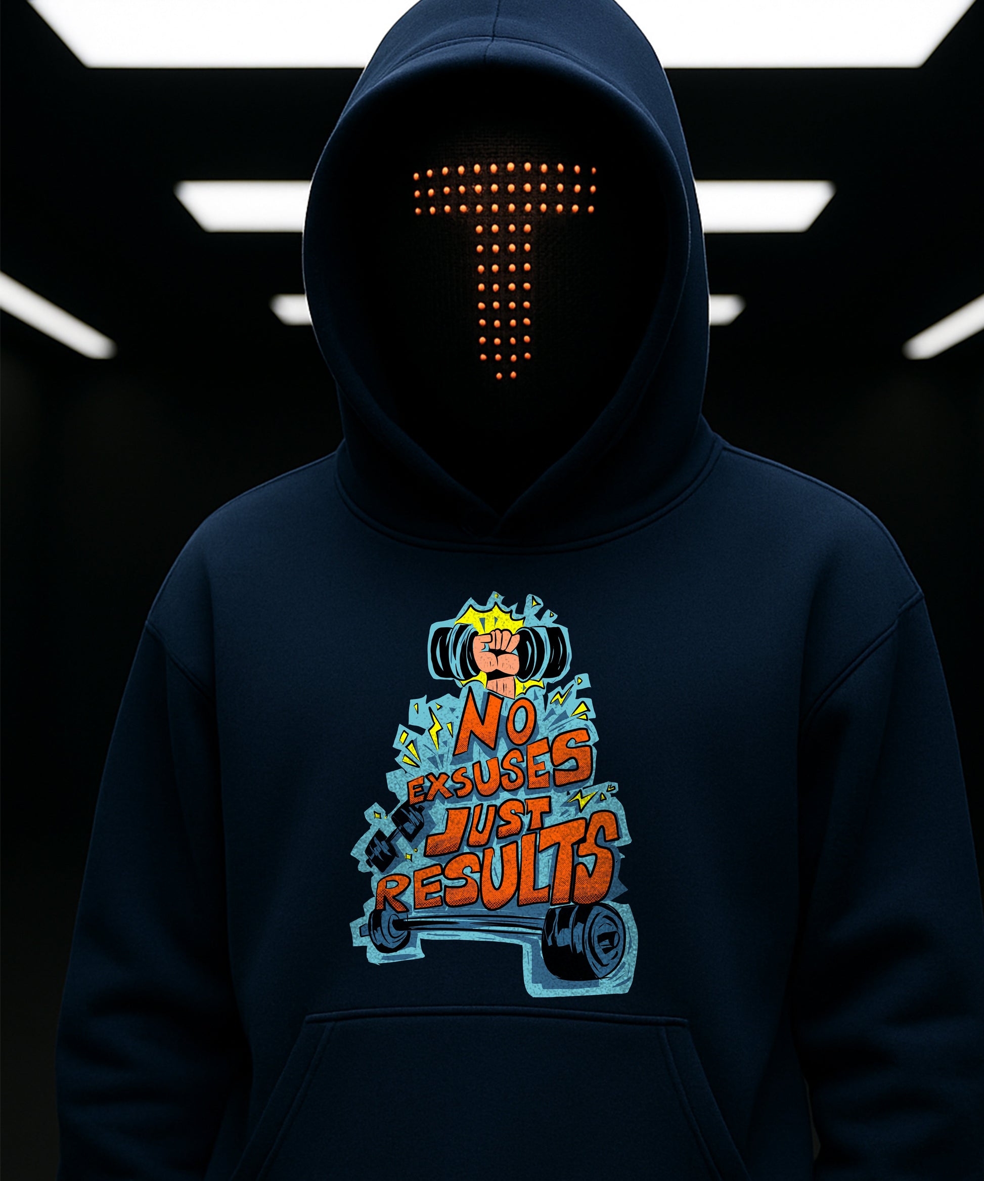 No Excuses Just Results Hoodie TeeHive