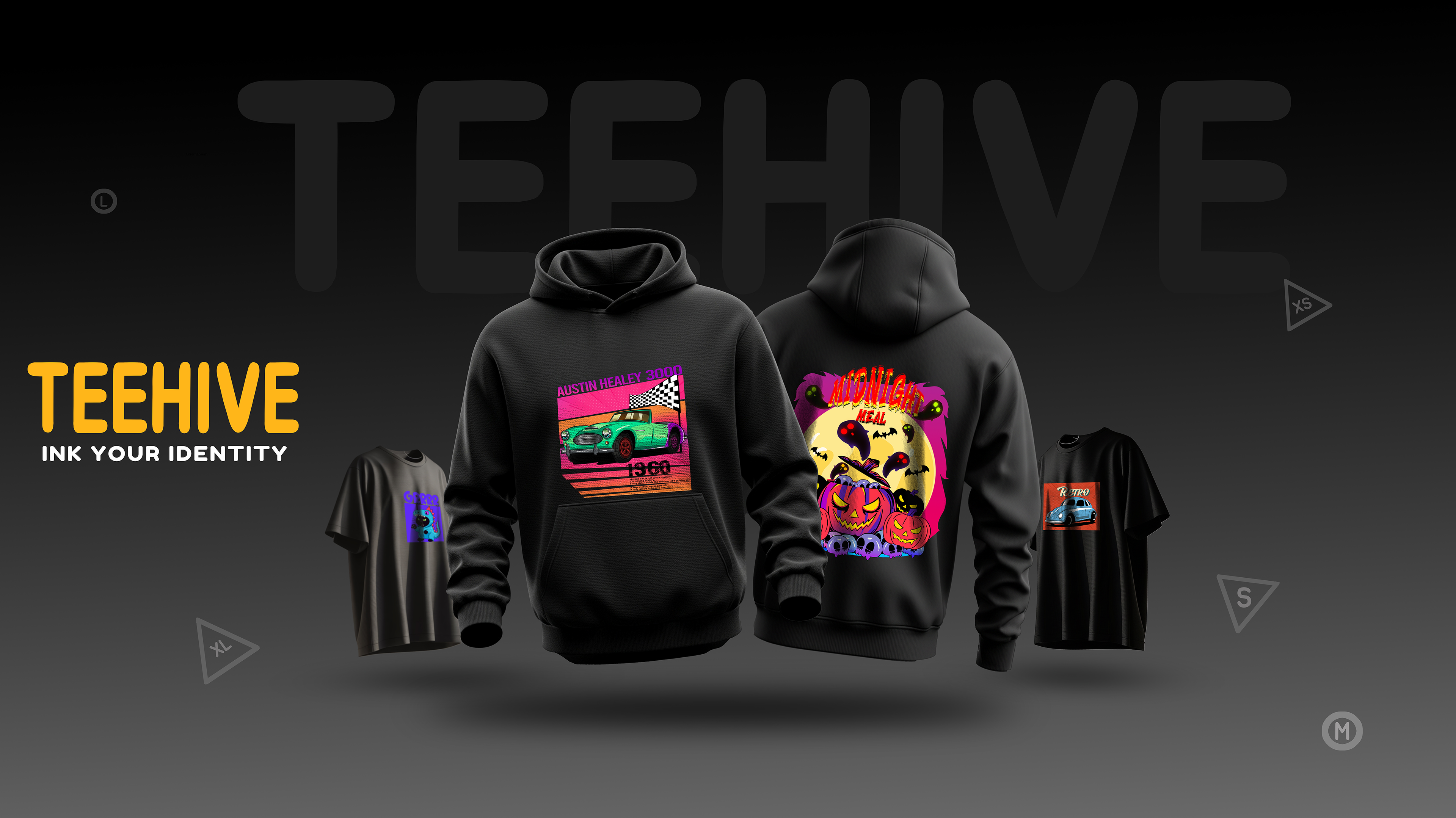 Custom printed t-shirts and hoodies – TeeHive UK
