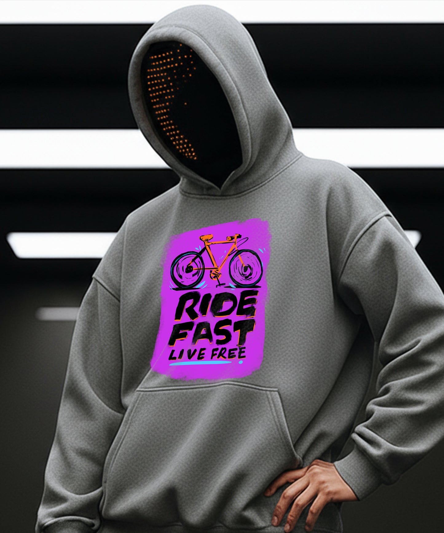 Ride fast live free hoodie TeeHive