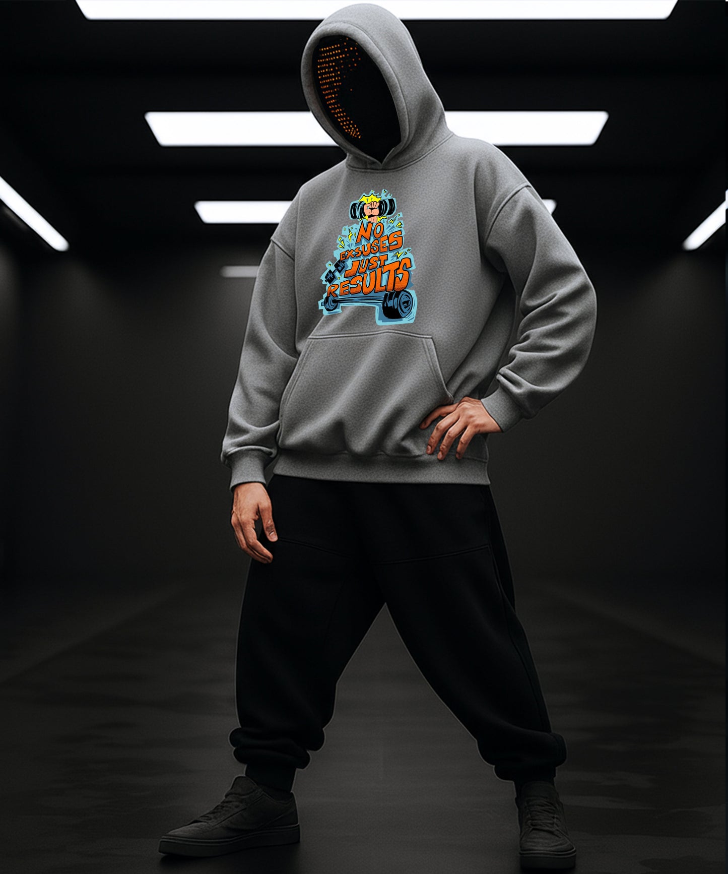 No Excuses Just Results Hoodie TeeHive