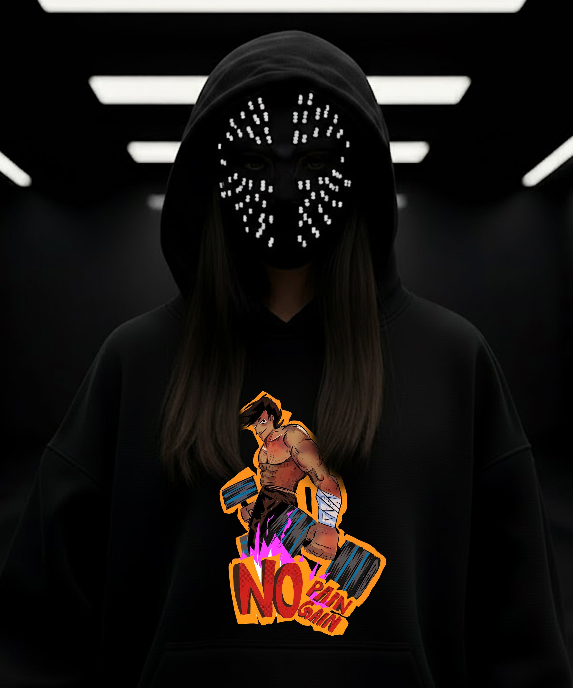 No Pain No Gain Hoody TeeHive