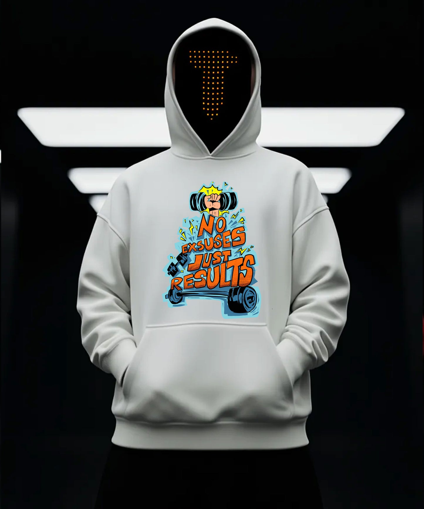 No Excuses Just Results Hoodie TeeHive