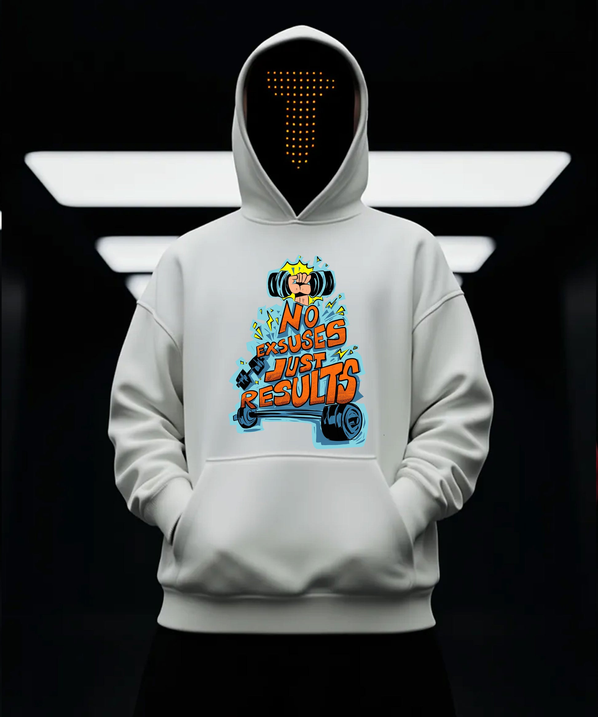 No Excuses Just Results Hoodie TeeHive