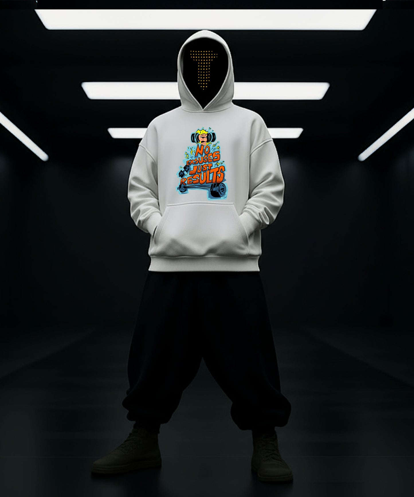 No Excuses Just Results Hoodie TeeHive