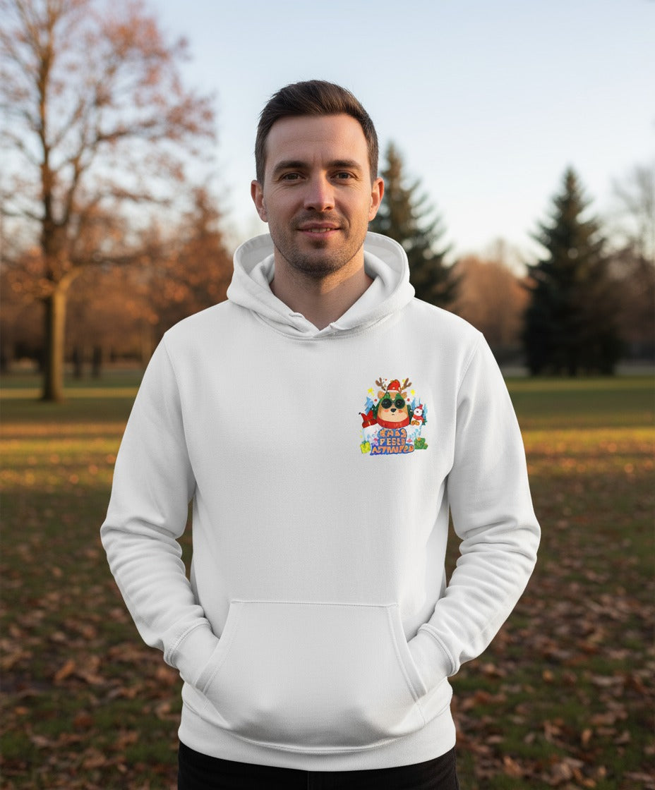Christmas Activated Hoodie - Festive Premium Hoodie TeeHive