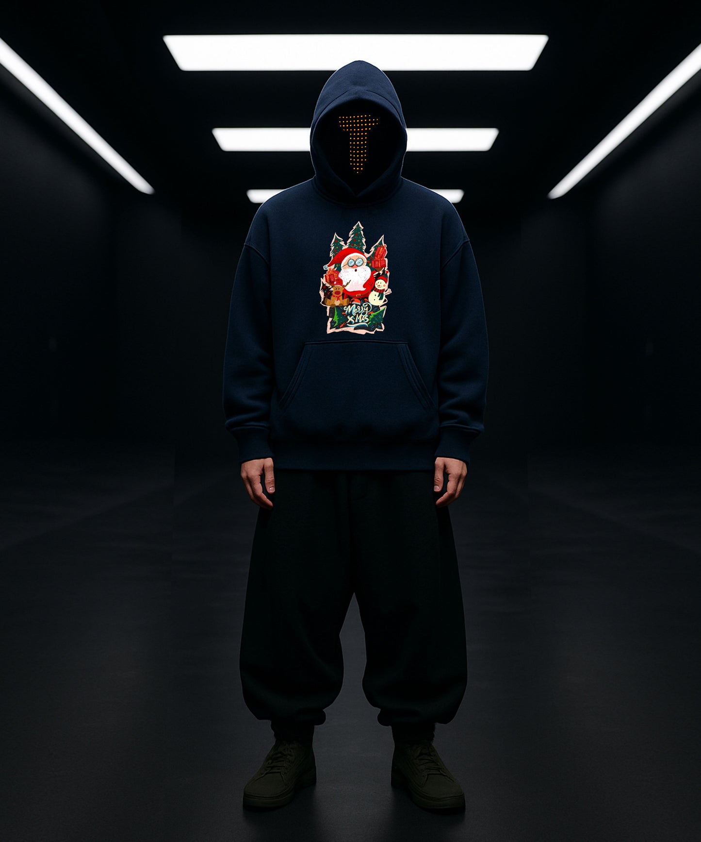 Christmas Festive Premium Printed Hoodie TeeHive