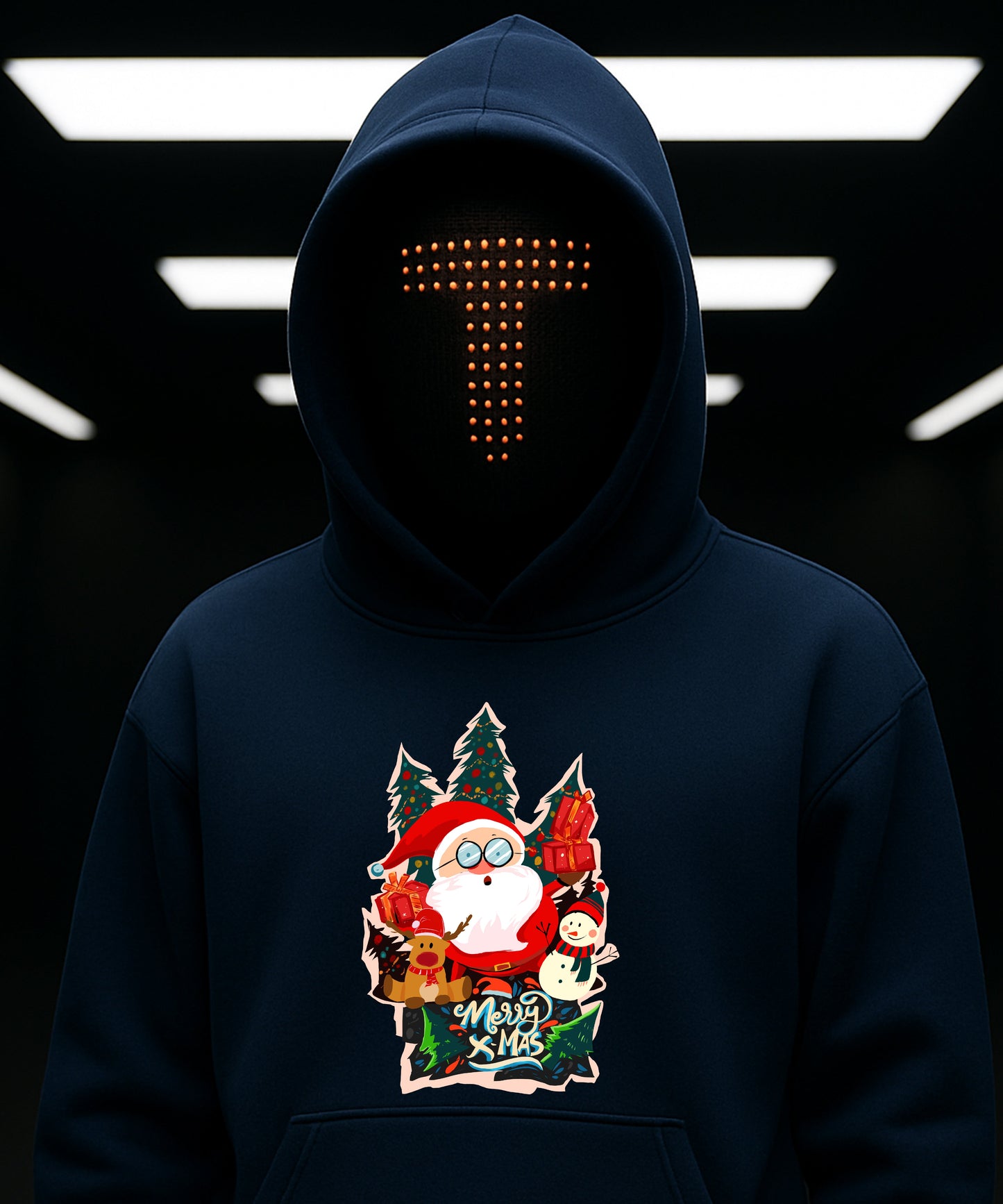 Christmas Festive Premium Printed Hoodie TeeHive