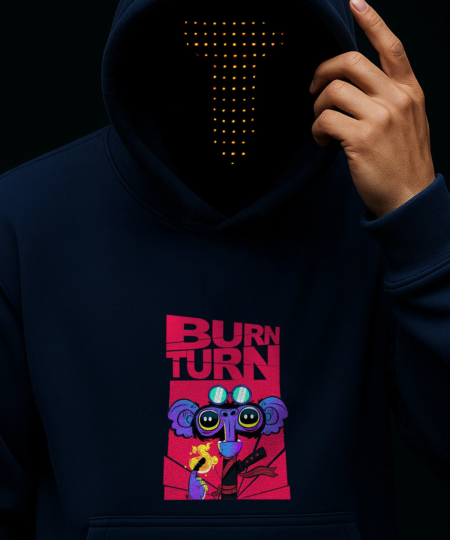 Burn N Turn Hoody - Stay warm in style! - TeeHive