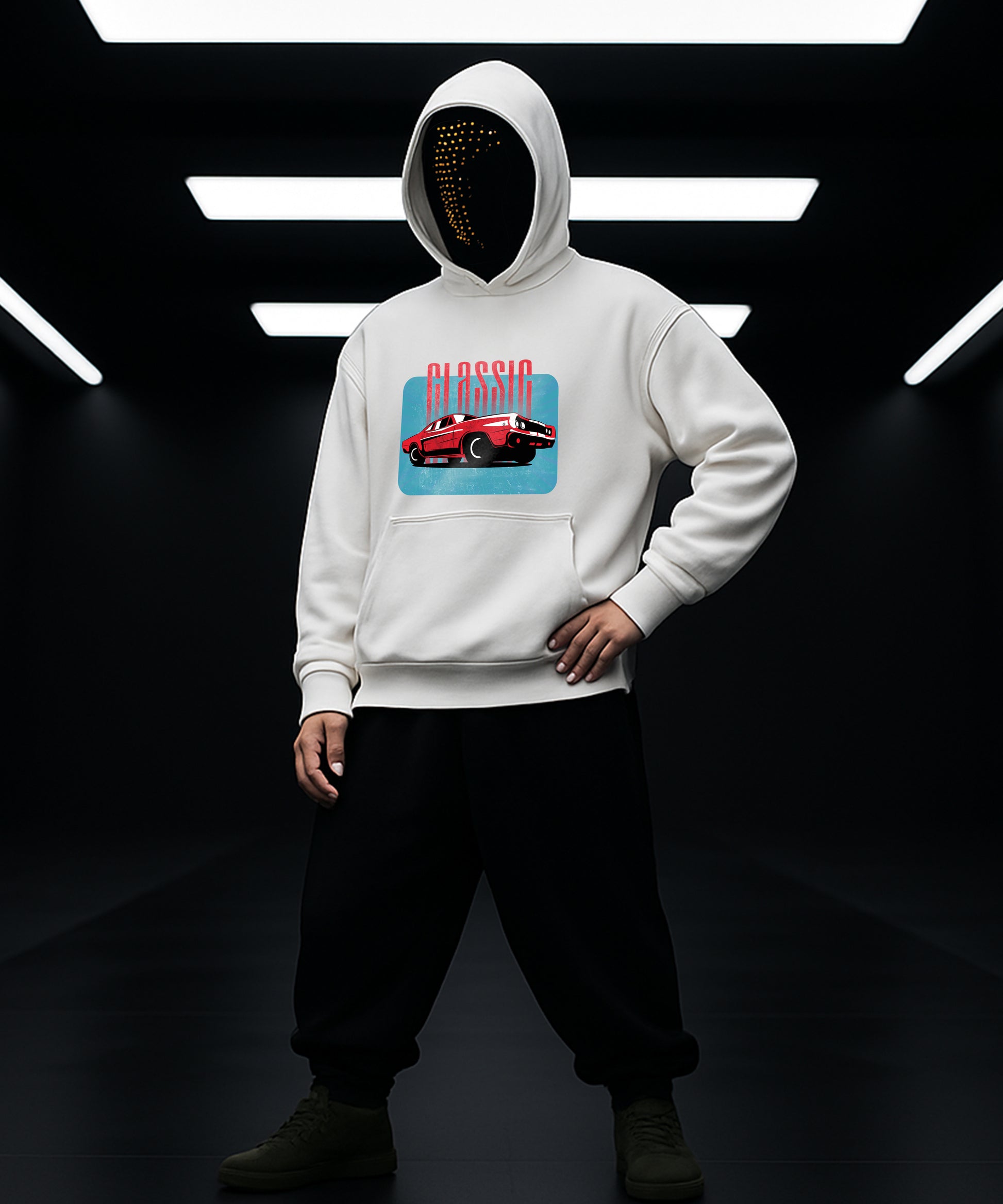 Vintage Car Sweatshirt - Retro Vehicle Hoodie - TeeHive
