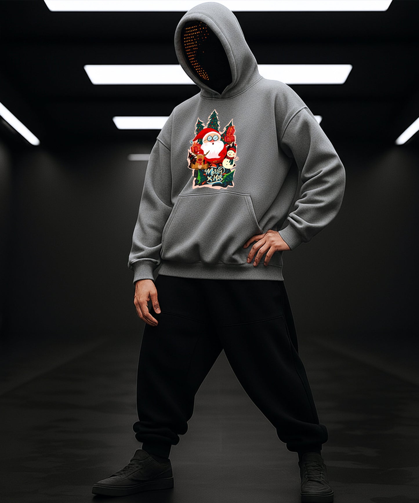 Christmas Festive Premium Printed Hoodie TeeHive