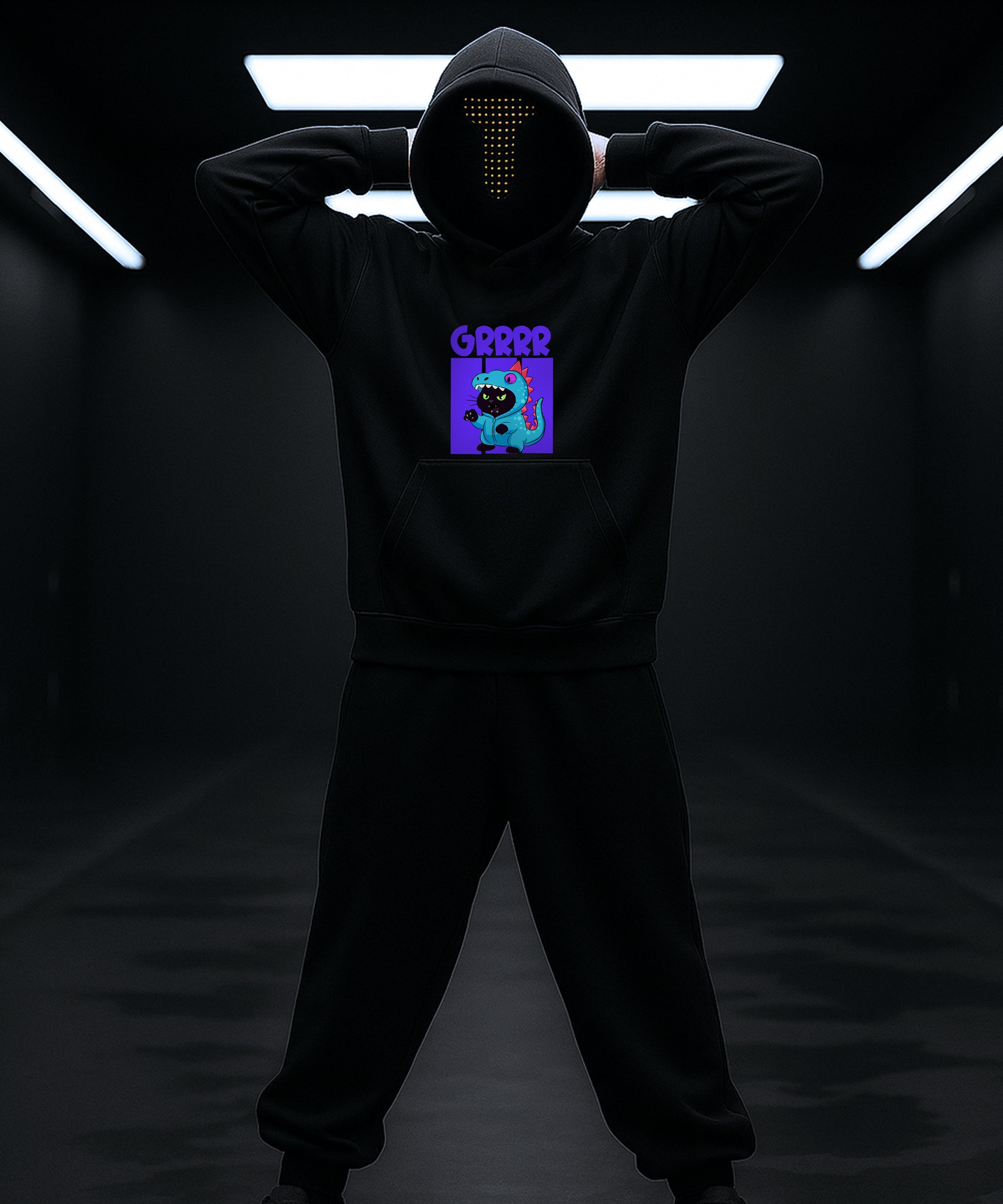 Dino Fun Adult Hoody - Roar in Style! - TeeHive