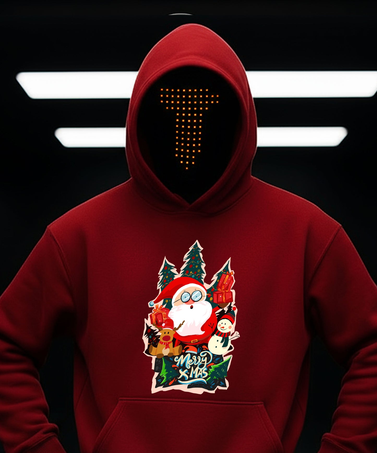 Christmas Festive Premium Printed Hoodie TeeHive