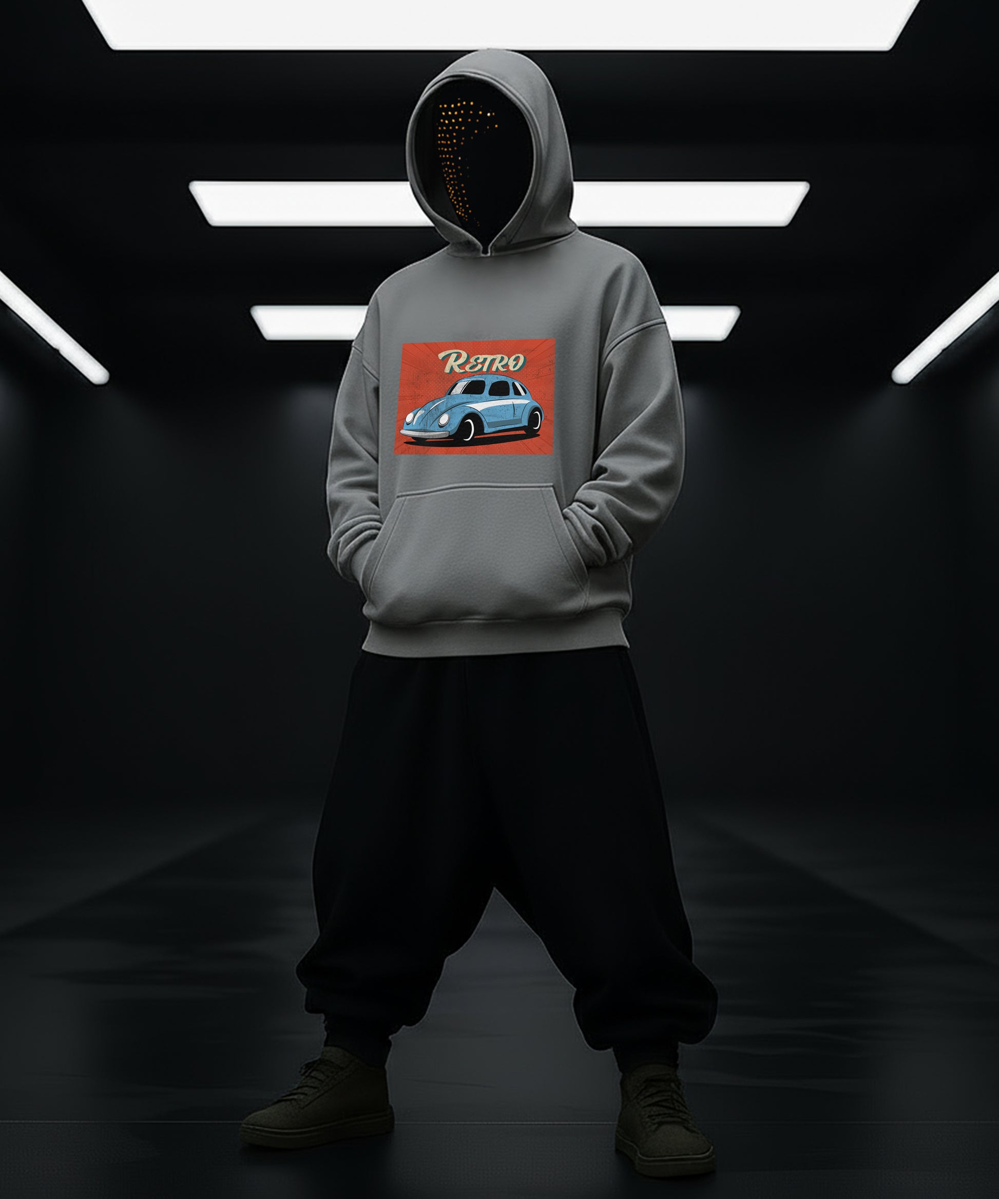 Retro Car Hoody - TeeHive