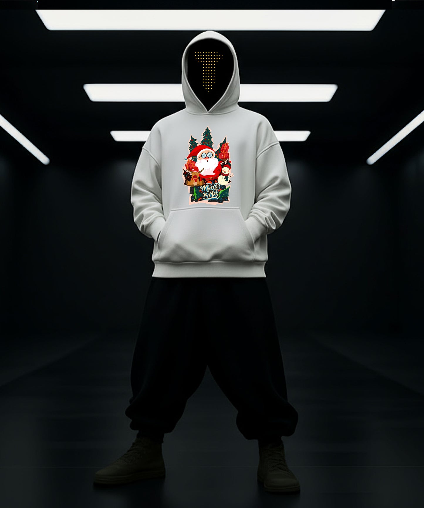 Christmas Festive Premium Printed Hoodie TeeHive