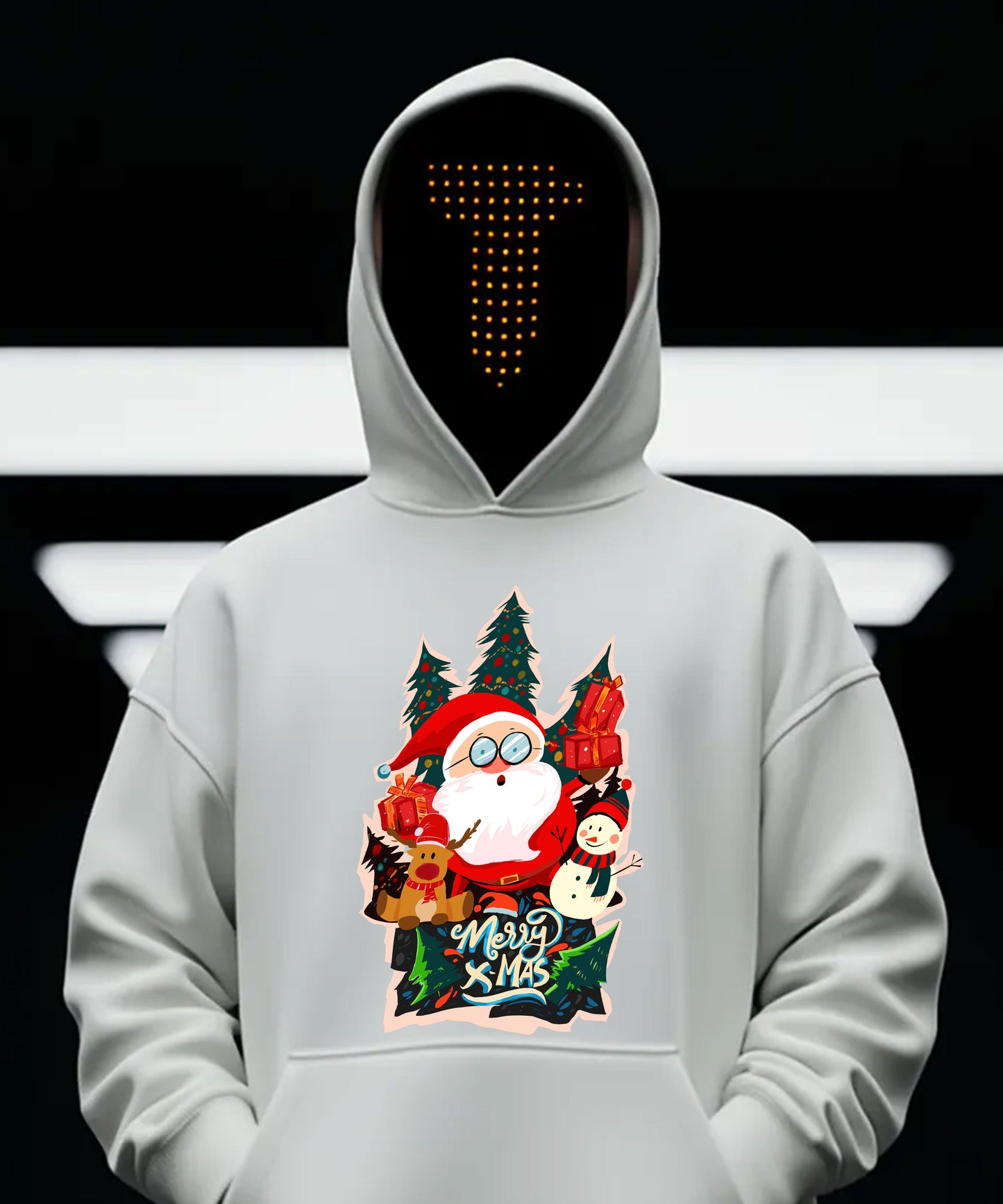 Christmas Festive Premium Printed Hoodie TeeHive